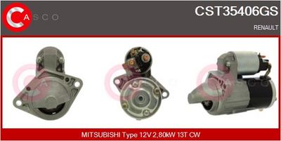 STARTER CASCO CST35406GS