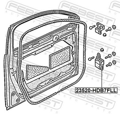 BALAMA USA FEBEST 23520HDB7FLL 1