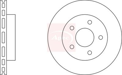 APEC Brake Disc DSK2143