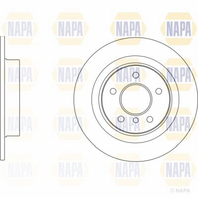 Brake Disc NAPA NBD5080