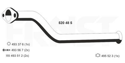 RACORD EVACUARE ERNST 520485