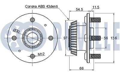 SET RULMENT ROATA RUVILLE 220685 1