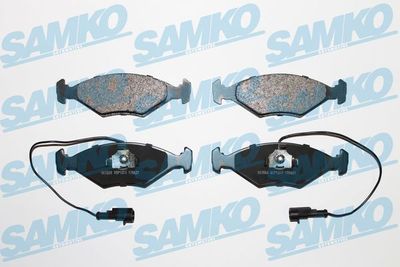 Комплект тормозных колодок, дисковый тормоз SAMKO 5SP1203 для FIAT ALBEA