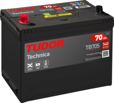 Стартерная аккумуляторная батарея TUDOR TB705 для HONDA RIDGELINE
