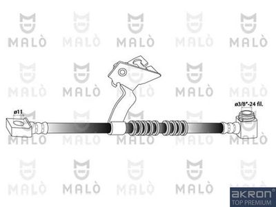 Тормозной шланг AKRON-MALÒ 80428 для CHRYSLER VOYAGER