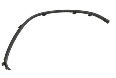 Grillestrip vooraan Top/Voor Links (plastic, zwart glanzend, AMG STYLING) past: MERCEDES CLA C118 03.19-12.22