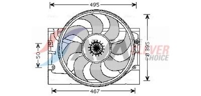 LüFTER MOTORKüHLUNG