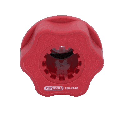 Ks Tools - Bajonetový adaptér pre plniacu nádržku oleja pre Ford, Hyundai, Jaguar, Volvo, Mazda a Volvo