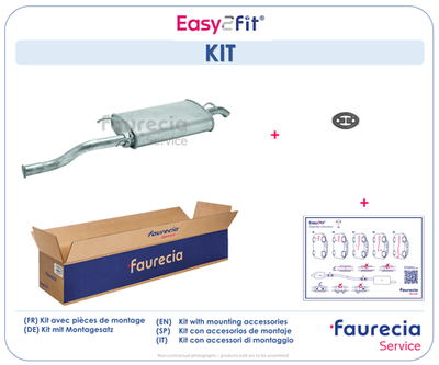 Глушитель выхлопных газов конечный Faurecia FS05102 для ROVER 200