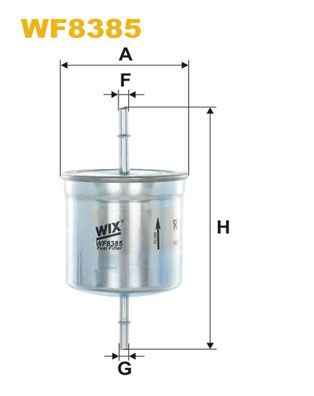 Fuel Filter WIX FILTERS WF8385