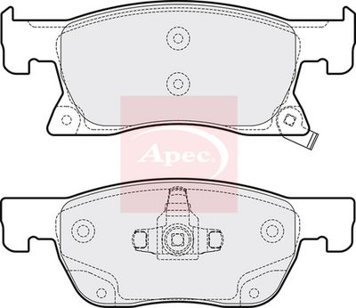 APEC Brake Pad Set, disc brake PAD2103