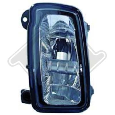 DIEDERICHS 1466088 Противотуманная фара для FORD C-MAX (DM2)