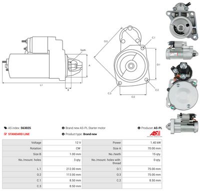 STARTER AS-PL S6302S 4