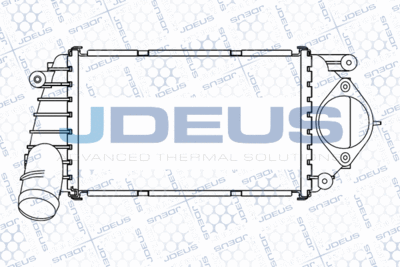 JDEUS M-830003A Интеркулер  для SEAT AROSA (Сеат Ароса)