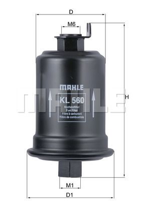 KNECHT KL 560 Топливный фильтр  для TOYOTA CELICA (Тойота Келика)