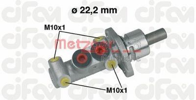 Спирачна помпа METZGER AUTOTEILE 202-302