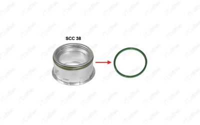 Bague d'étanchéité, gaine de suralimentation