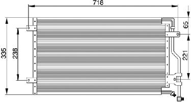 KONDENSATOR KLIMAANLAGE