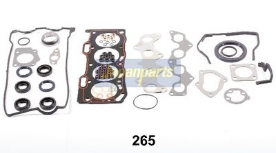 пълен комплект гарнитури, двигател JAPANPARTS KM-265