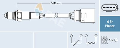 Lambda sonda FAE 77407