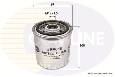 COMLINE EFF019 Топливный фильтр  для SSANGYONG ISTANA (Сан-янг Истана)