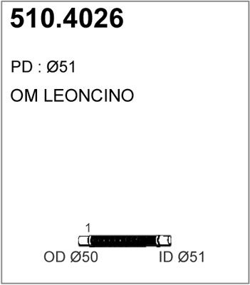 TEAVA FLEXIBILA ESAPAMENT