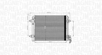 Condenser, air conditioning 350203833000