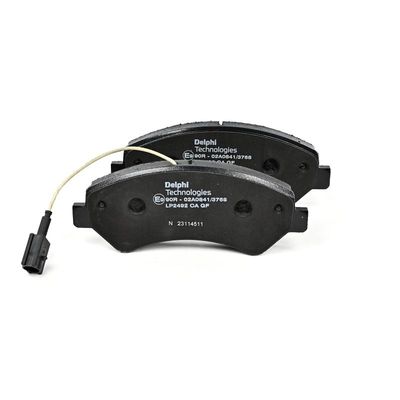 BREMSBELAGSATZ SCHEIBENBREMSE DELPHI LP2492 28