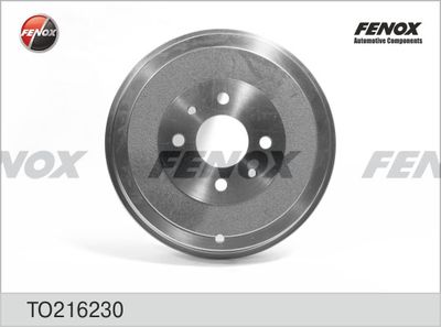 Тормозной барабан FENOX TO216230 для FIAT STRADA