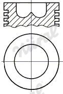 Piston NÜRAL 1910025101