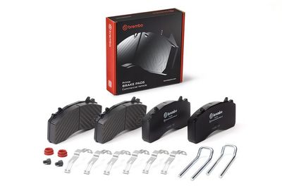 BREMBO Stabdžių trinkelių rinkinys, diskinis stabdys