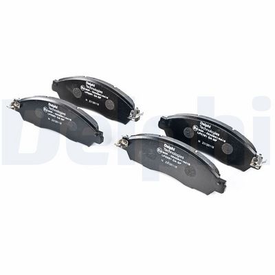 Brake Pad Set, disc brake LP3291