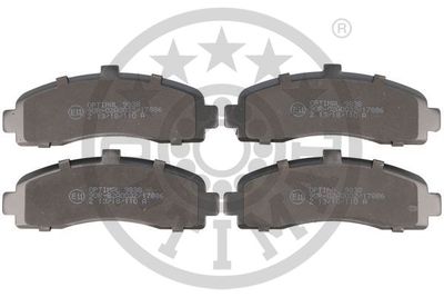 OPTIMAL BP-09838 Тормозные колодки и сигнализаторы  для NISSAN MICRA II (K11) 1.0 i 16V