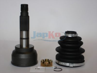 каре комплект, полуоска JAPKO 62716