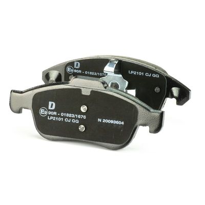 BREMSBELAGSATZ SCHEIBENBREMSE DELPHI LP2101 5