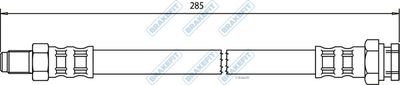 APEC Brake Hose BHO4024