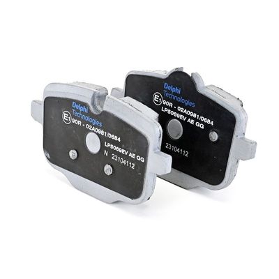 BREMSBELAGSATZ SCHEIBENBREMSE DELPHI LP5069EV 7