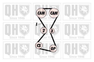 SET CUREA DE DISTRIBUTIE QUINTON HAZELL QBK527 1