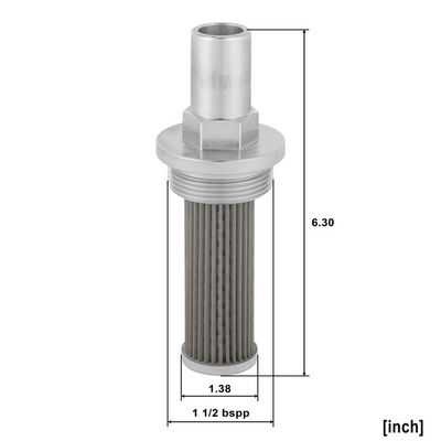 Filtru, sistem hidraulic primar MANN-FILTER HD 6025