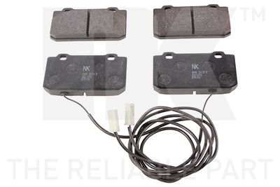 NK Stabdžių trinkelių rinkinys, diskinis stabdys
