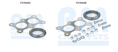 Монтажен комплект, изпускателна тръба BM Catalysts FK70493