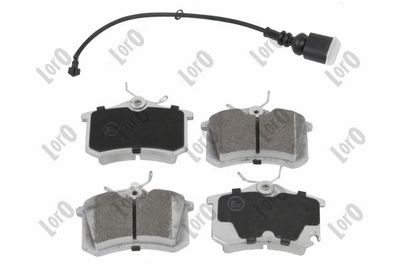 Brake Pad Set, disc brake 231-02-107