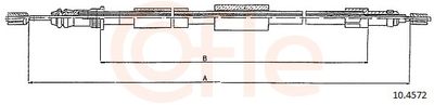 CABLU FRANA DE PARCARE COFLE 104572