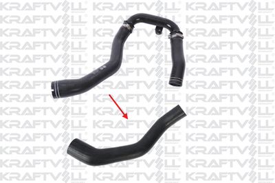 Трубка нагнетаемого воздуха KRAFTVOLL GERMANY 10030985 для FIAT LINEA