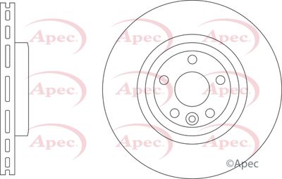Brake Disc APEC DSK3398