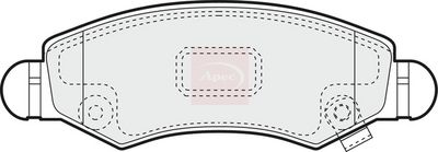 APEC Brake Pad Set, disc brake PAD1418