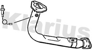 Rura wydechowa KLARIUS 301529