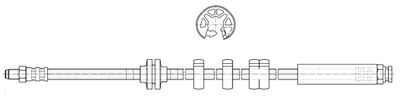 Тормозной шланг CEF 511664 для FIAT CINQUECENTO