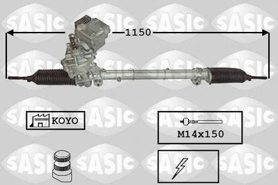 Рулевой механизм SASIC 7176061 для MERCEDES-BENZ B-CLASS