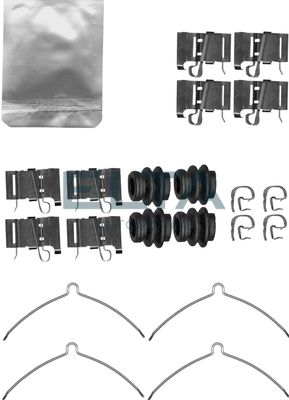 Комплектующие, колодки дискового тормоза ELTA AUTOMOTIVE EA8837 для LEXUS LS
